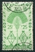 N°267-1943-MADAGASCAR-SERIE DE LONDRES-25C-VERT/JAUNE 