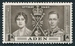 N°013-1937-ADEN-COURONNEMENT GEORGE VI-1A-BRUN 