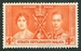 N°0220-1937-MALACCA-COURONNEMENT GEORGE VI-4C-ORANGE 