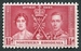 N°0022-1937-RHODNORD-COURONNEMENT GEORGE VI-1P1/2-ROUGE 