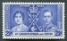 N°0092-1937-STCHRIST-COURONNEMENT GEORGE VI-2P1/2-OUTREMER 