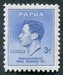 N°0107-1937-PAPOUA-COURONNEMENT GEORGE VI-3P-BLEU 