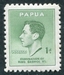 N°0105-1937-PAPOUA-COURONNEMENT GEORGE VI-1P-VERT 