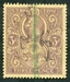 N°0100-1912-SIERRA-GEORGE V-3P-BRUN/LILAS S/JAUNE 