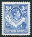 N°0029-1938-RHODNORD-GEORGE VI-3P-OUTREMER 
