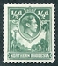 N°0025-1938-RHODNORD-GEORGE VI-1/2P-VERT 