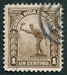 N°0065-1910-COSTAR-STATUE DE SANTAMARIA-1C-BRUN 