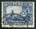 N°0300-1934-PEROU-COURONNEMENT DE HUASCAR-20C-BLEU 