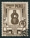 N°0357-1938-PEROU-POTERIE-4C-BRUN/ROUGE 