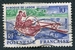 N°036-1966-POLYNESIE-PIROGUE-10F 