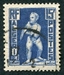 N°290-1952-ALGERIE FR-ENFANT A L'AIGLON-15F-BLEU 