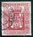 N°0246-1954-CHILI-4E CENT FONDATION VILLE D'ANGOL-2P-LILAS 