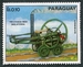 N°1258-1972-PARAGUAY-MACHINE A VAPEUR ANCIENNE-0G10 