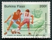 N°307-1985-BURKINA-MEXICO 86 FOOTBALL-200F 