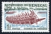 N°0206-1961-SENEGAL REP-SPORT-COURSE DE PIROGUES-1F 
