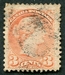 N°0030-1870-CANADA-VICTORIA-3C-VERMILLON 