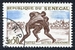N°0205-1961-SENEGAL REP-SPORT-LUTTES AFRICAINES-50C 