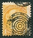 N°0028-1870-CANADA-VICTORIA-1C-JAUNE 