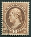 N°0044-1870-ETATS-UNIS-T.JEFFERSON-10C-BRUN 