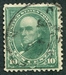 N°0077-1890-ETATS-UNIS-D.WEBSTER-10C-VERT 