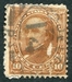 N°0127-1898-ETATS-UNIS-D.WEBSTER-10C-BRUN 