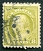 N°0185A-1912-ETATS-UNIS-B.FRANKLIN-8C-VERT OLIVE 