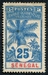 N°037-1906-SENEGAL FR-PALMIER-25C-BLEU S CHAMOIS 