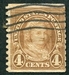N°0231C-1922-ETATS-UNIS-M.WASHINGTON-4C-BISTRE/BRUN 