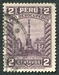 N°0296A-1934-PEROU-MONUMENT DU 2 MAI-2C-VIOLET/BRUN 