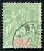 N°021-1900-SENEGAL FR-5C-VERT JAUNE 