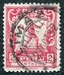 N°0258A-1931-PEROU-STATUE D'OUVRIER-2C-ROUGE 