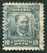 N°0128-1906-BRESIL-ARISTIDE LOBO-10R-ARDOISE 