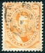 N°0021-1867-ARGENTINE-CARLOS MARIA DE ALVEAR-30C-ORANGE 