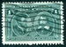 N°0086-1908-CANADA-CARTIER ET CHAMPLAIN-1C-VERT 