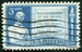 N°0529-1948-ETATS-UNIS-LINCOLN ET LE MANIFESTE-3C-BLEU 