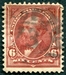 N°0075-1890-ETATS-UNIS-J.GARFIELD-6C-BRUN CARMINE 