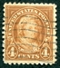 N°0231A-1922-ETATS-UNIS-M.WASHINGTON-4C-BISTRE/BRUN 