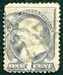 N°0063-1887-ETATS-UNIS-B.FRANKLIN-1C-BLEU/GRIS 