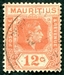 N°0206-1938-MAURICE-GEORGE VI-12C-ROUGE/ORANGE 