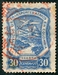 N°0047-1923-COLOMB-AVION SURVOLANT PAYSAGE-30C-BLEU 