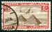 N°017-1933-EGYPTE-AVION ET PYRAMIDES-40M-ROUGE ET BRUN 