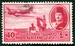 N°037-1947-EGYPTE-AVION DC-3 SUR BARRAGE-40M-ROSE CARMINE 