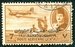 N°046-1952-EGYPTE-AVION DC-3 SUR BARRAGE-7M-BRUN/JAUNE 