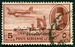 N°045-1952-EGYPTE-AVION DC-3 SUR BARRAGE-5M-BRUN/ROUGE 