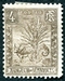 N°065-1903-MADAGASCAR-ZEBU ET ARBRE DU VOYAGEUR-4C-BRUN 