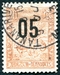 N°116-1912-MADAGASCAR-ZEBU ET ARBRE DU VOYAGEUR-05 S/20C 