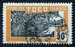 N°136-1924-TOGO FR-LE CACAOYER-50C-JAUNE BRUN S/AZURE 