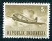 N°0383-1964-INDONESIE-AVION DC3-5R-OLIVE 