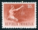 N°0388-1964-INDONESIE-TELEPHONE-35R-BRUN CARMINE 