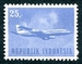 N°0387-1964-INDONESIE-AVION DE LIGNE-25R-BLEU/GRIS 